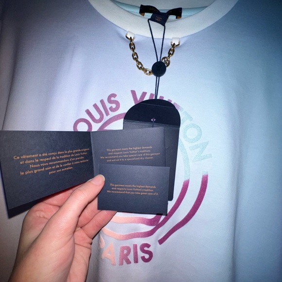 Louis Vuitton Collar Chain Tee - Picture 4 of 6